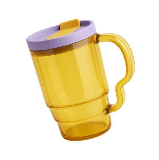 Colorido e transparente